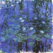 Claude Monet Blue Water Lilies USA oil painting artist